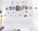 Solar System Wall Stickers For Kids Rooms